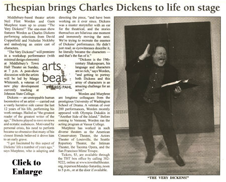 Neil Worden in The Very Dickens!